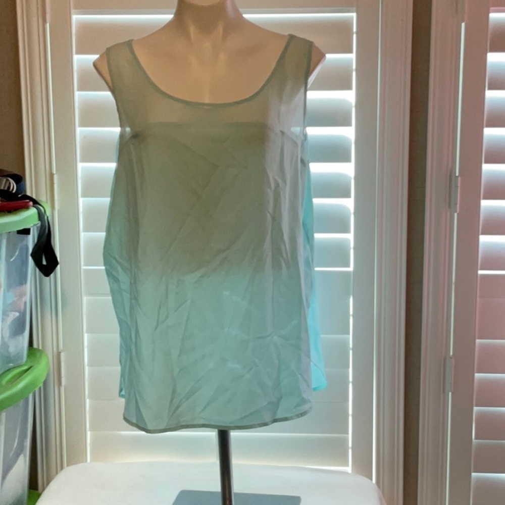 Cato Green Sleeveless Tank Top